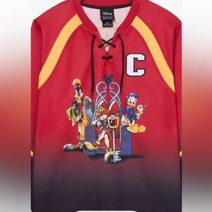 Disney box lunch  Red and Yellow kingdom Jersey long sleeve